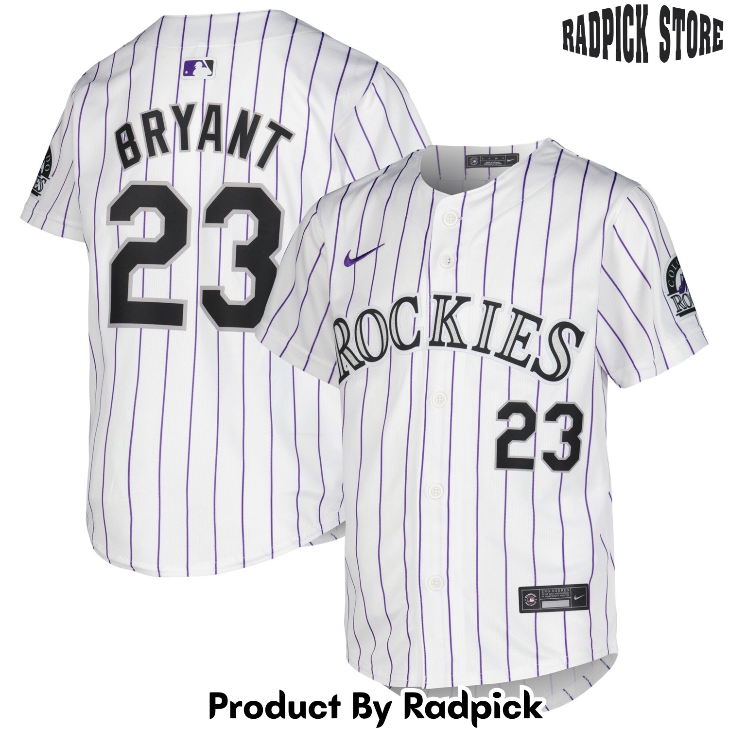  Colorado Rockies Kris Bryant White Home Limited Player Baseball Jersey - RP4824554