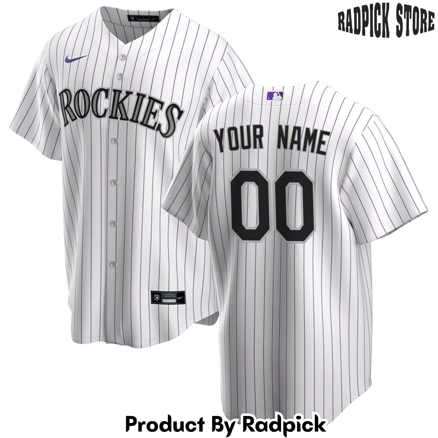  Colorado Rockies White Home Custom Baseball Jersey - RP4825426