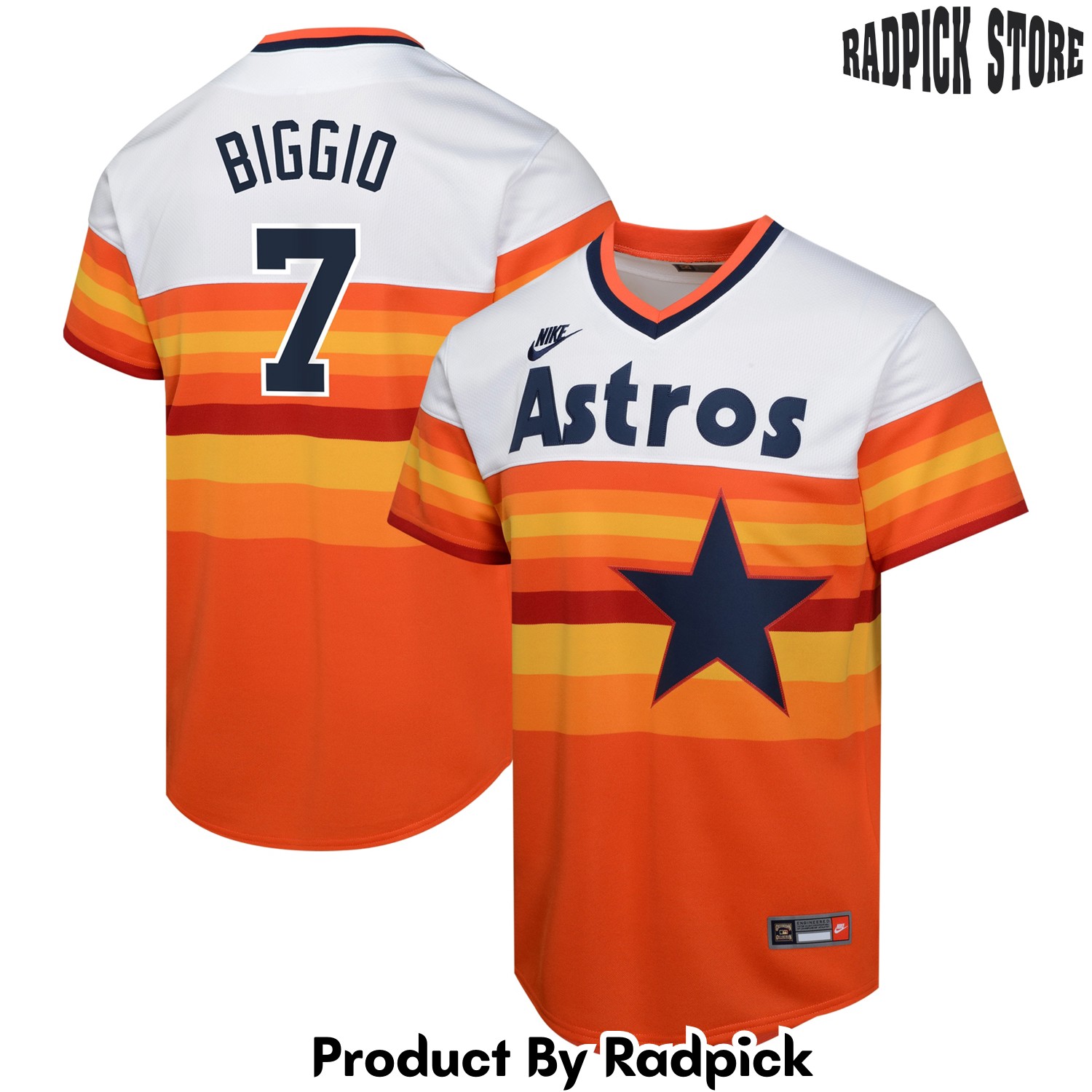  Houston Astros Craig Biggio White Cooperstown Collection Limited Player Baseball Jersey - RP4828169