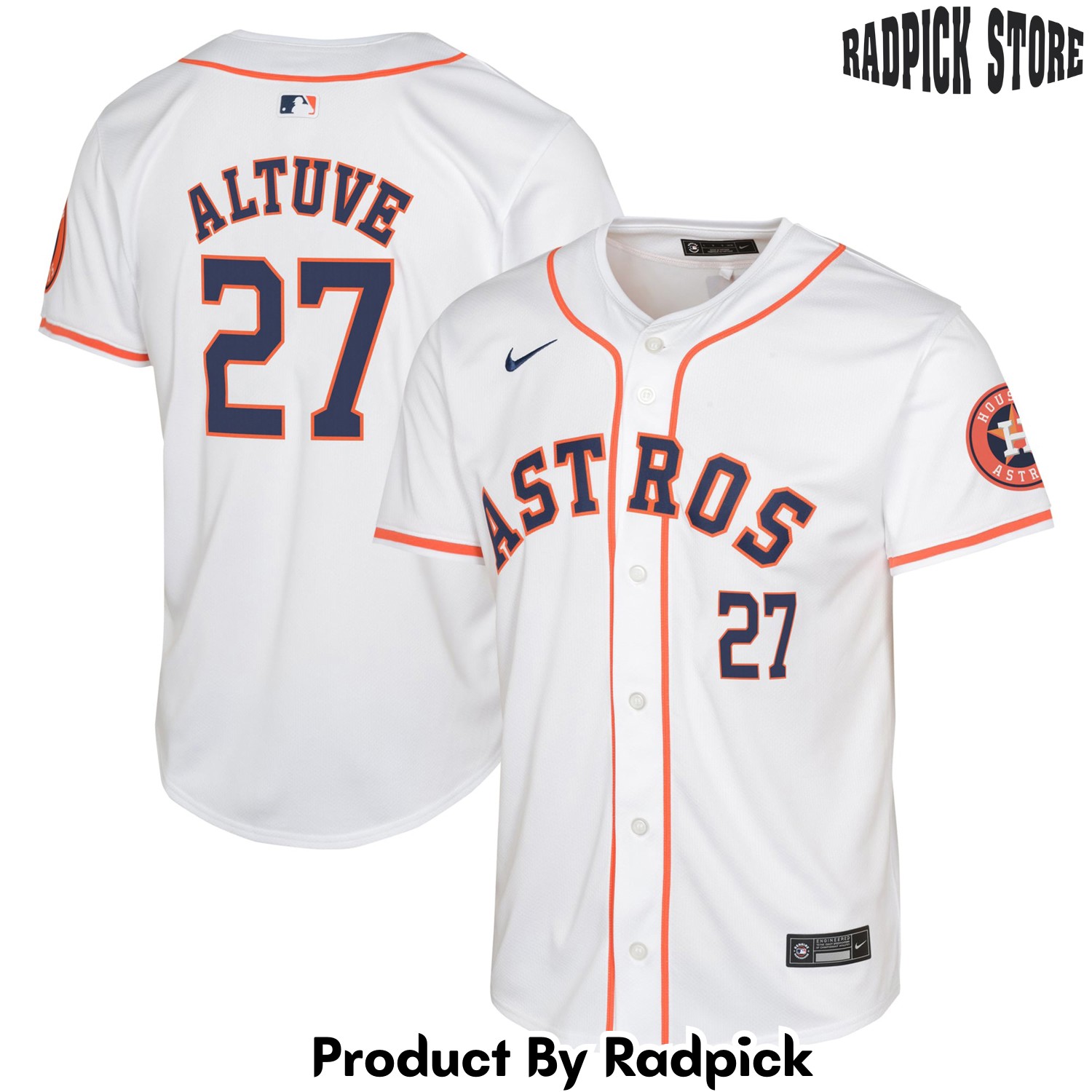  Houston Astros Jose Altuve White Home Limited Player Baseball Jersey - RP4829204