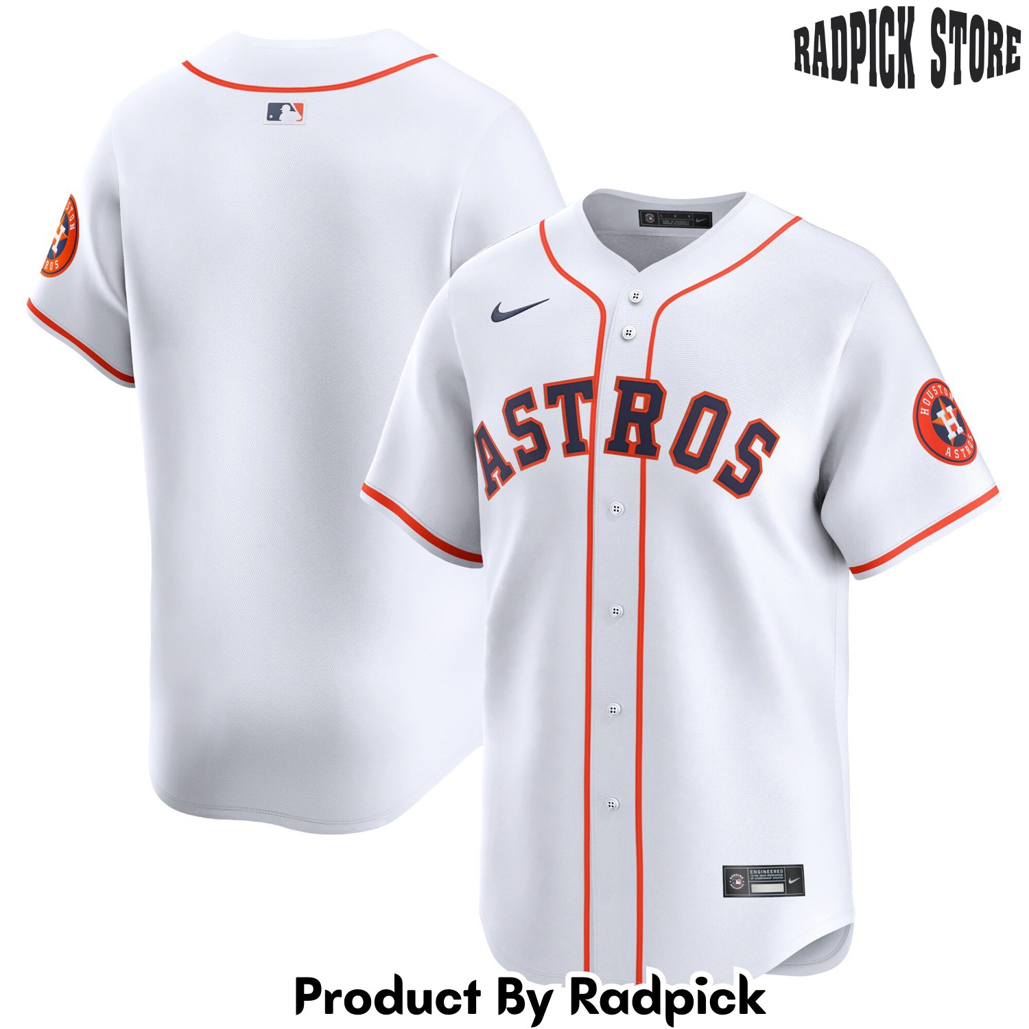 Houston Astros White Home Limited Baseball Jersey - RP4830415