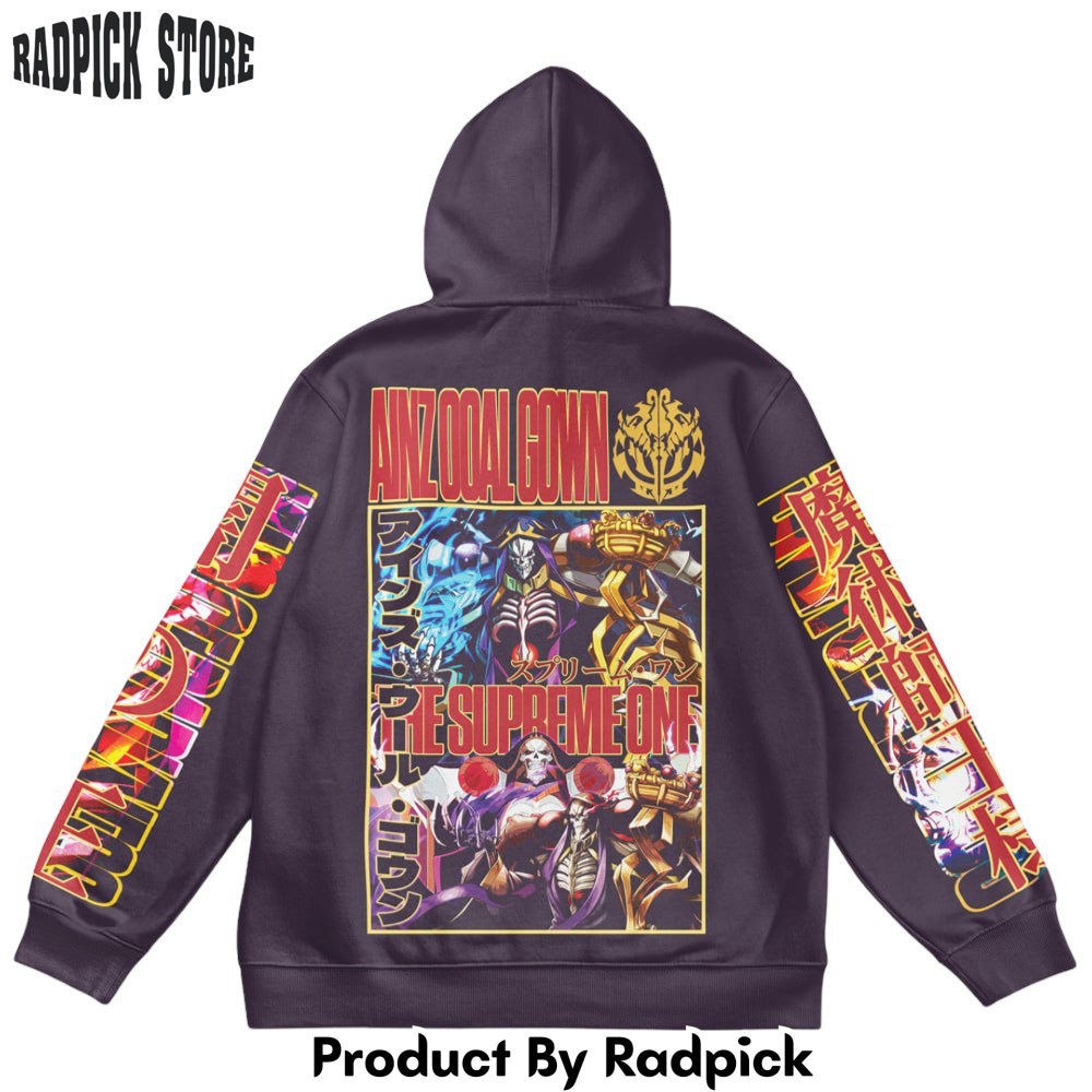 Ainz Ooal Gown Overlord Streetwear Hoodie - RP0040238