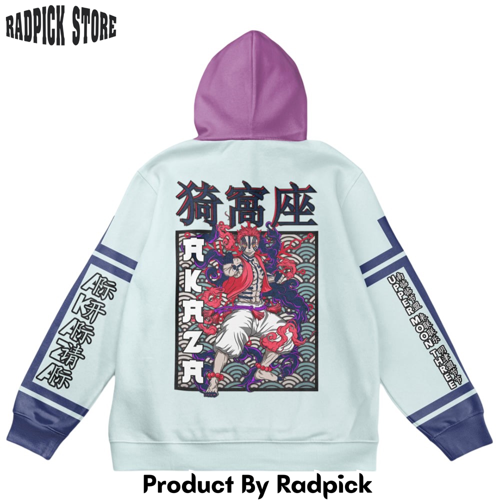 Akaza Demon Slayer Streetwear Hoodie - RP0040577