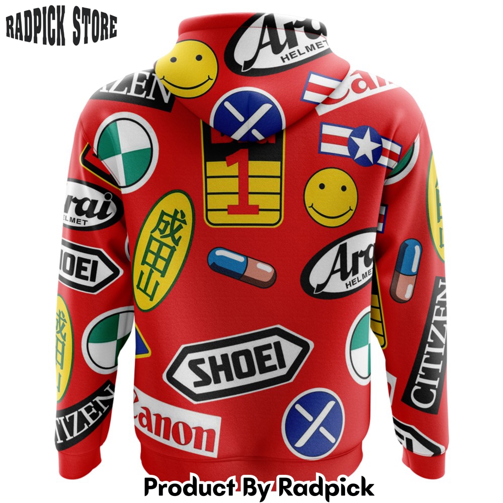 Akira Full Decals Hoodie - RP0040739