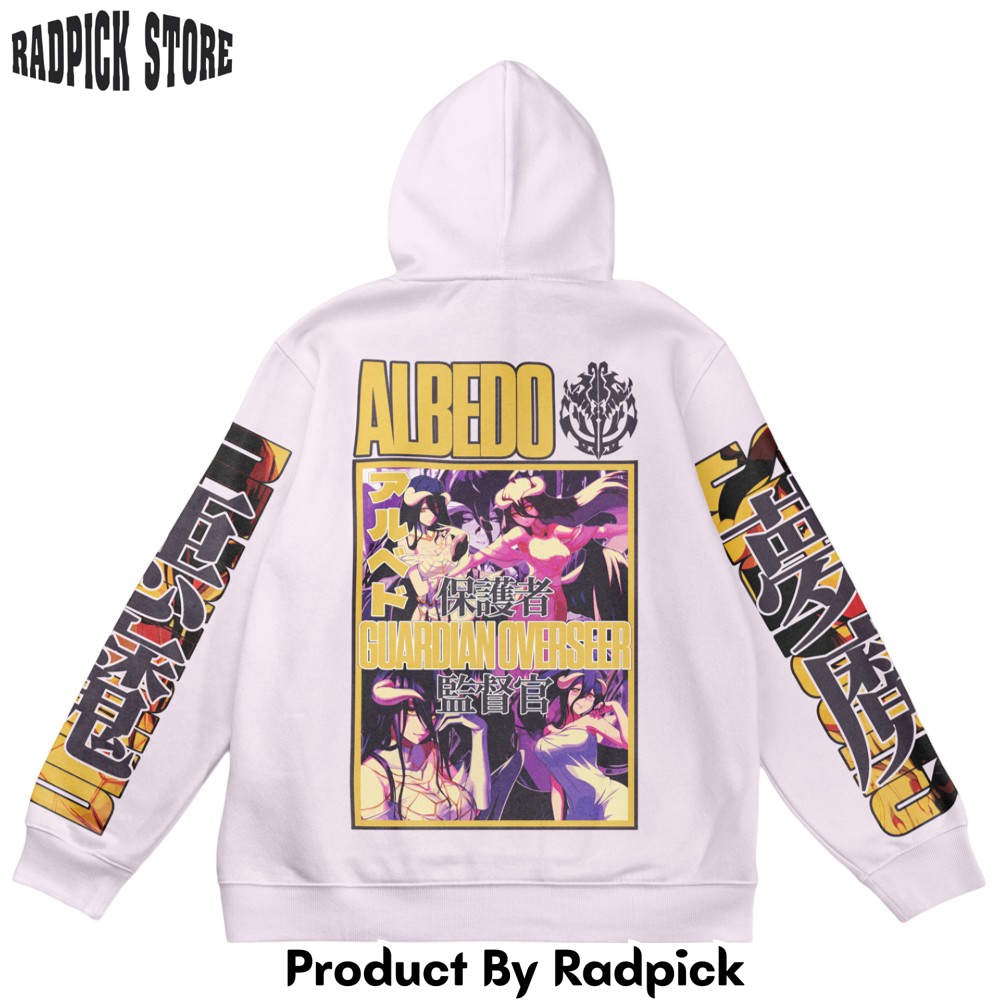 Albedo Overlord Streetwear Hoodie - RP0040906