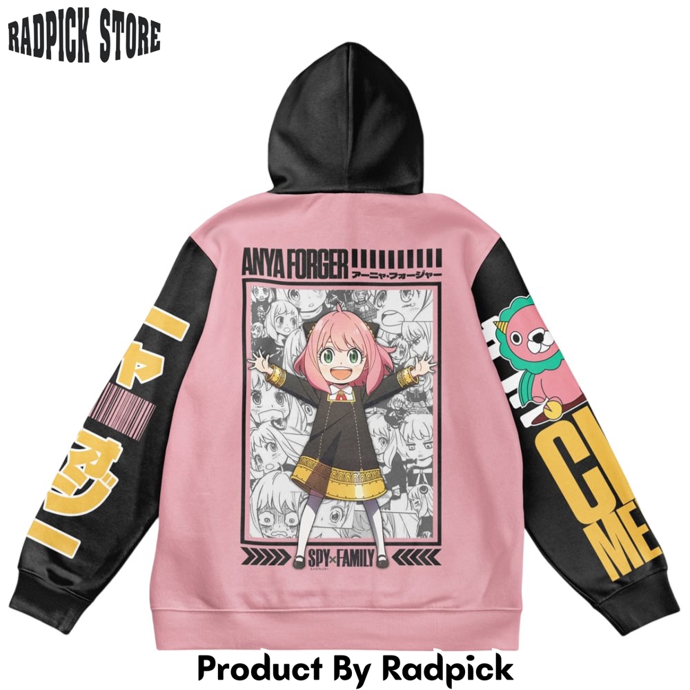 Anya Forger Bond Spy x Family Streetwear Hoodie - RP0041346