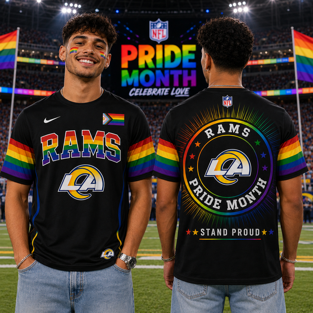 NFL Happy Pride Month T-Shirt Gift For Fans Limited Edition - RP0003