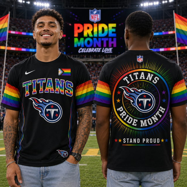 NFL Happy Pride Month T-Shirt Gift For Fans Limited Edition - RP00020