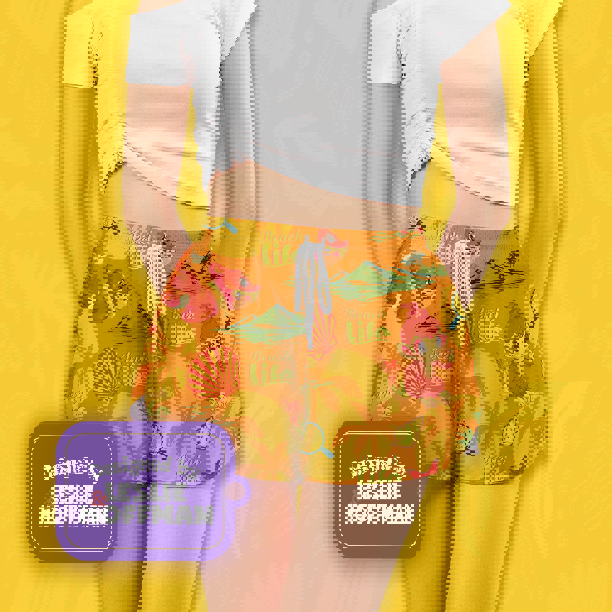 Buizel Beach Water Pokemon Shorts