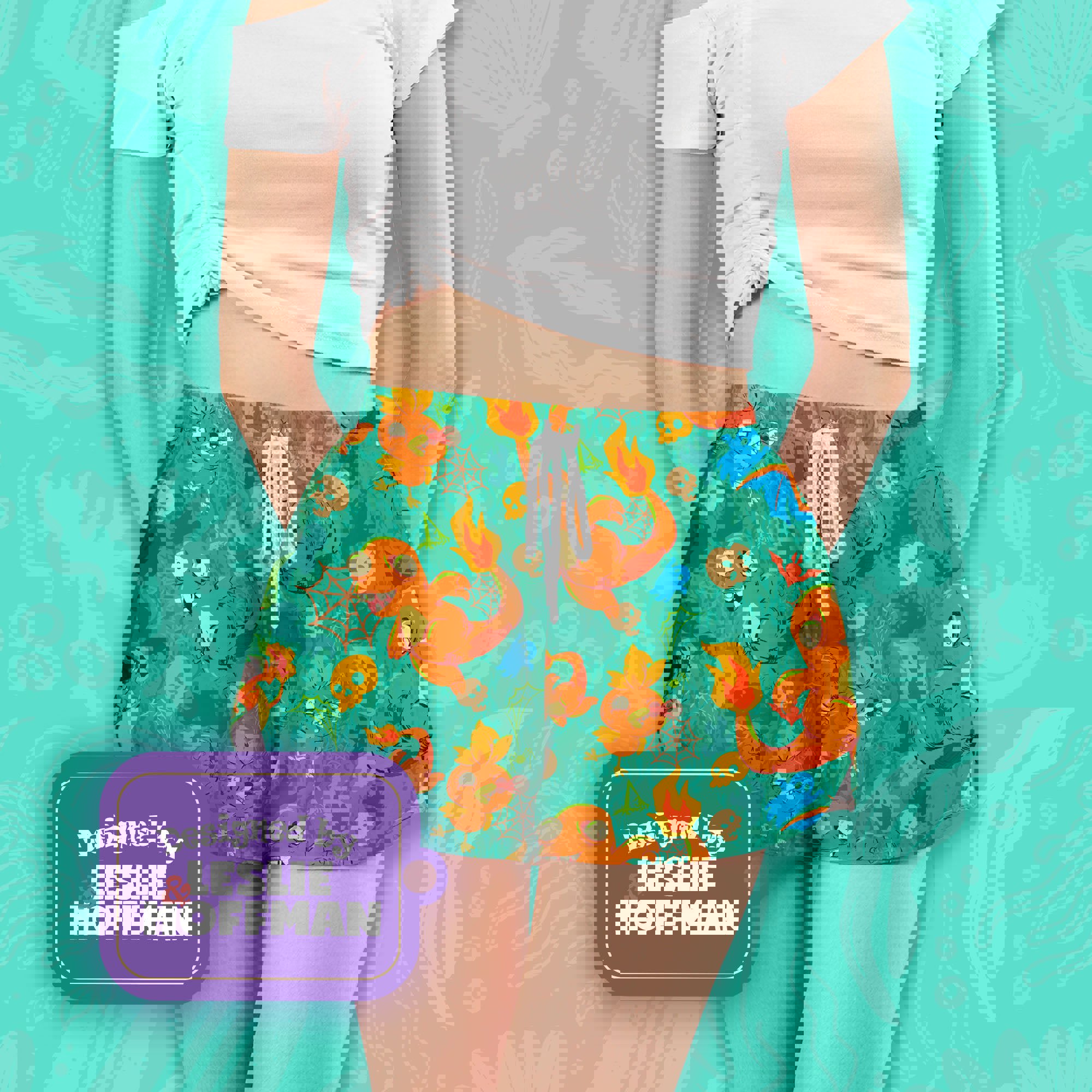 Charmander Undead Fire Pokemon Shorts