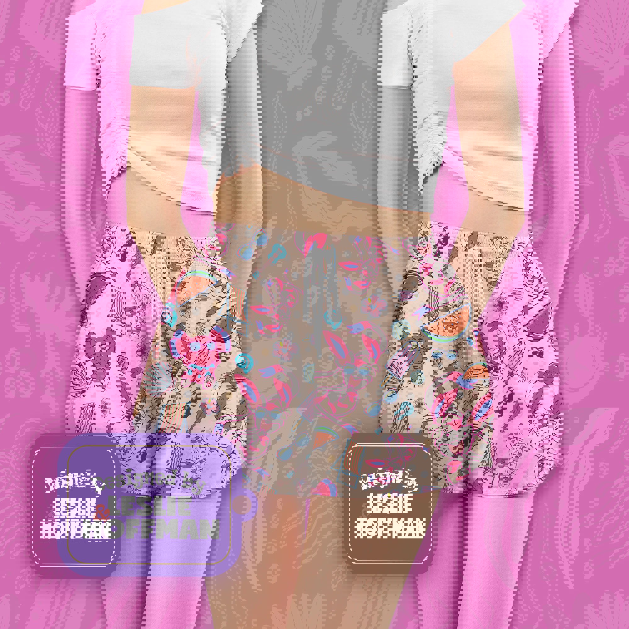 Sylveon Summer Fairy Pokemon Shorts