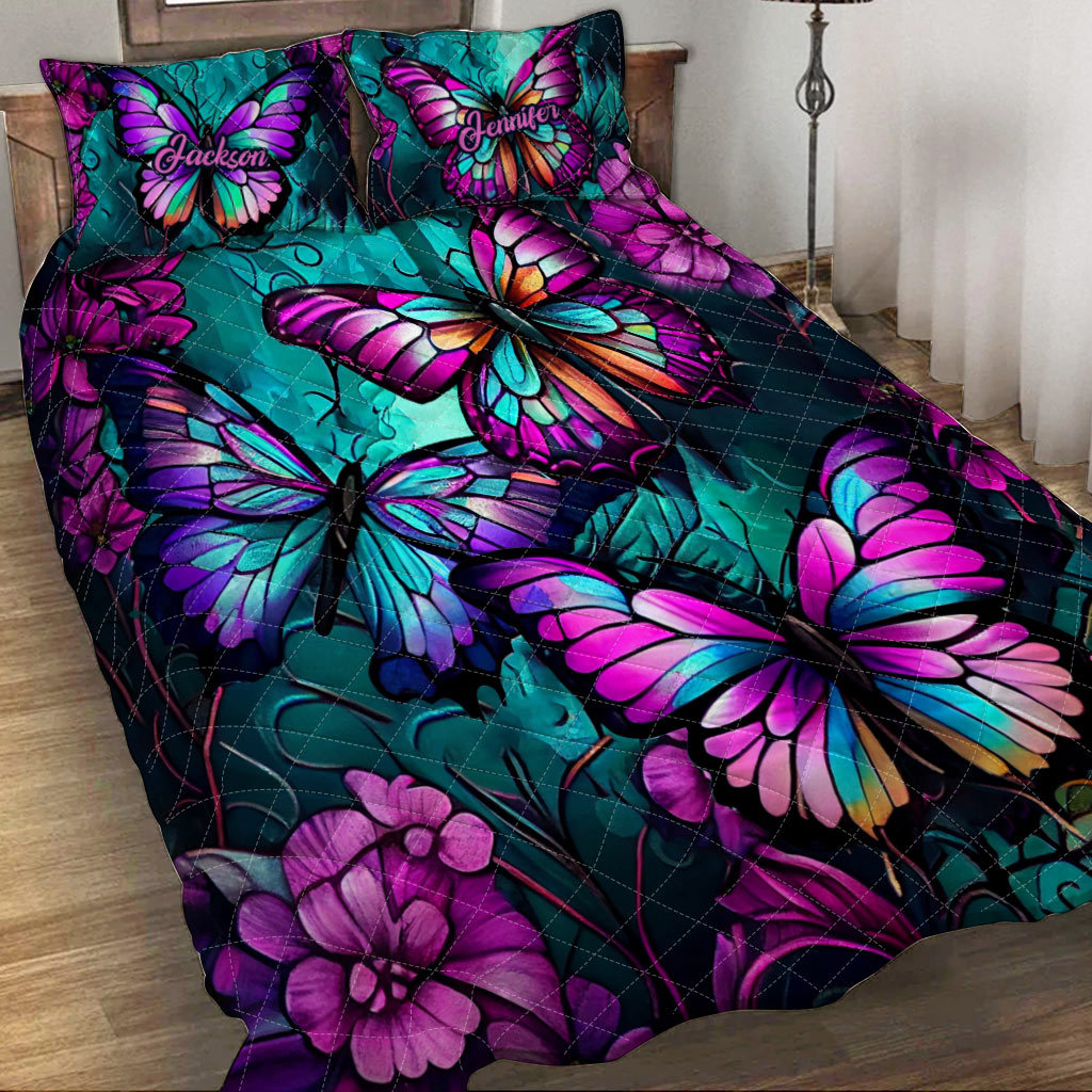Butterfly quilt set