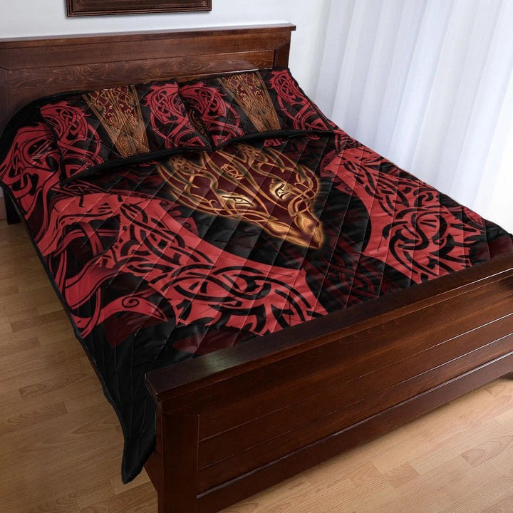 Celtic dragon quilt set dragon sword cross patterns