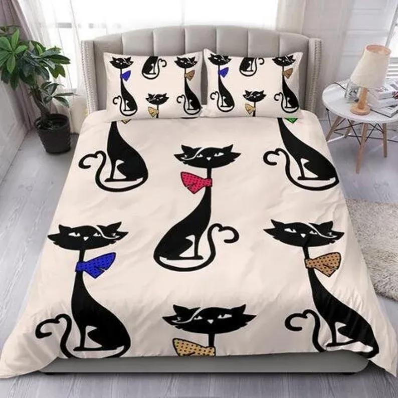 Cats duvet cover and pillow covers