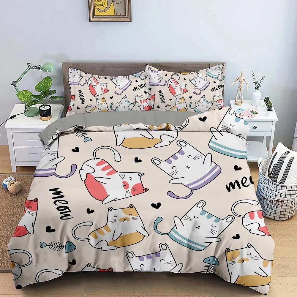 Dog cat bedding set