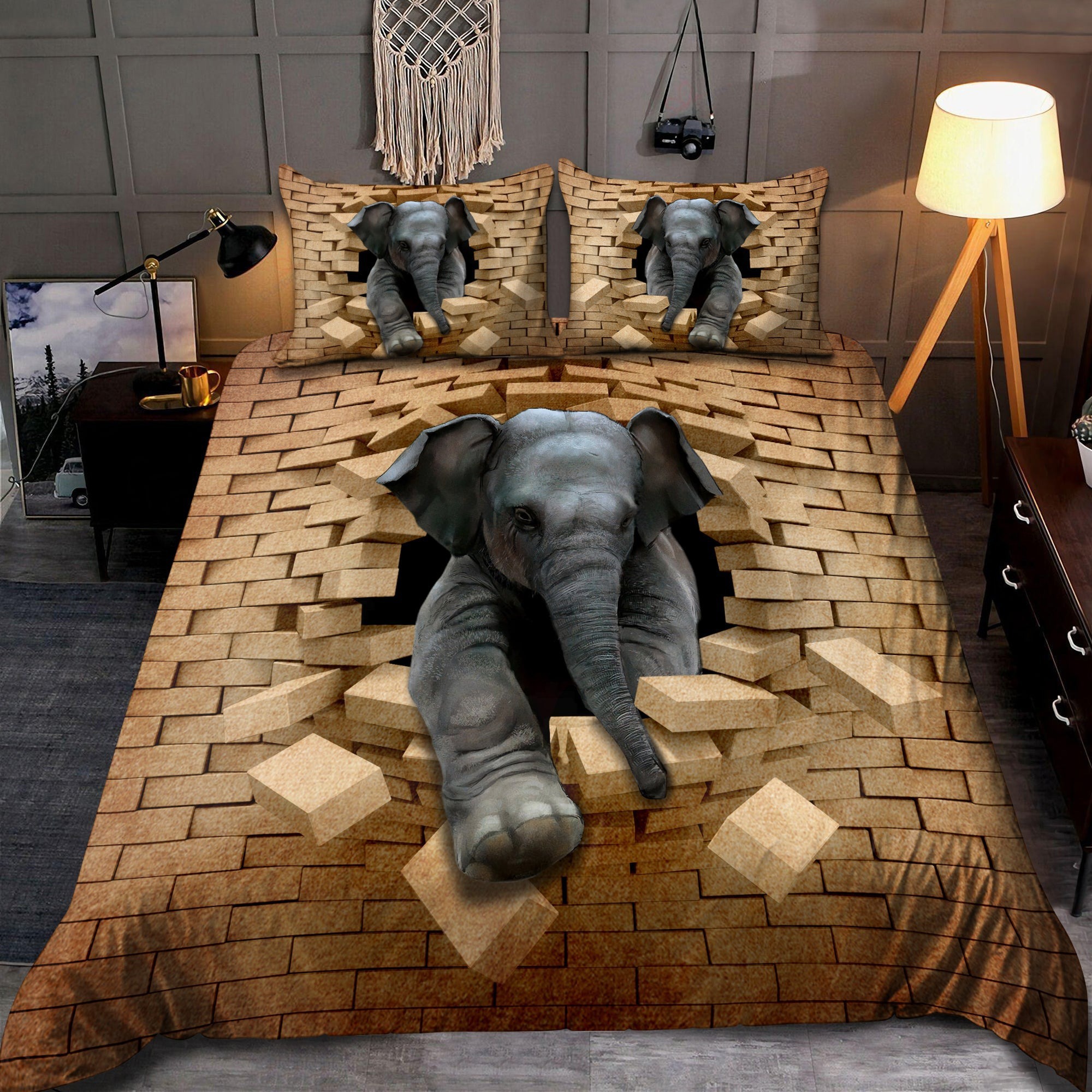 Elephant bedding set