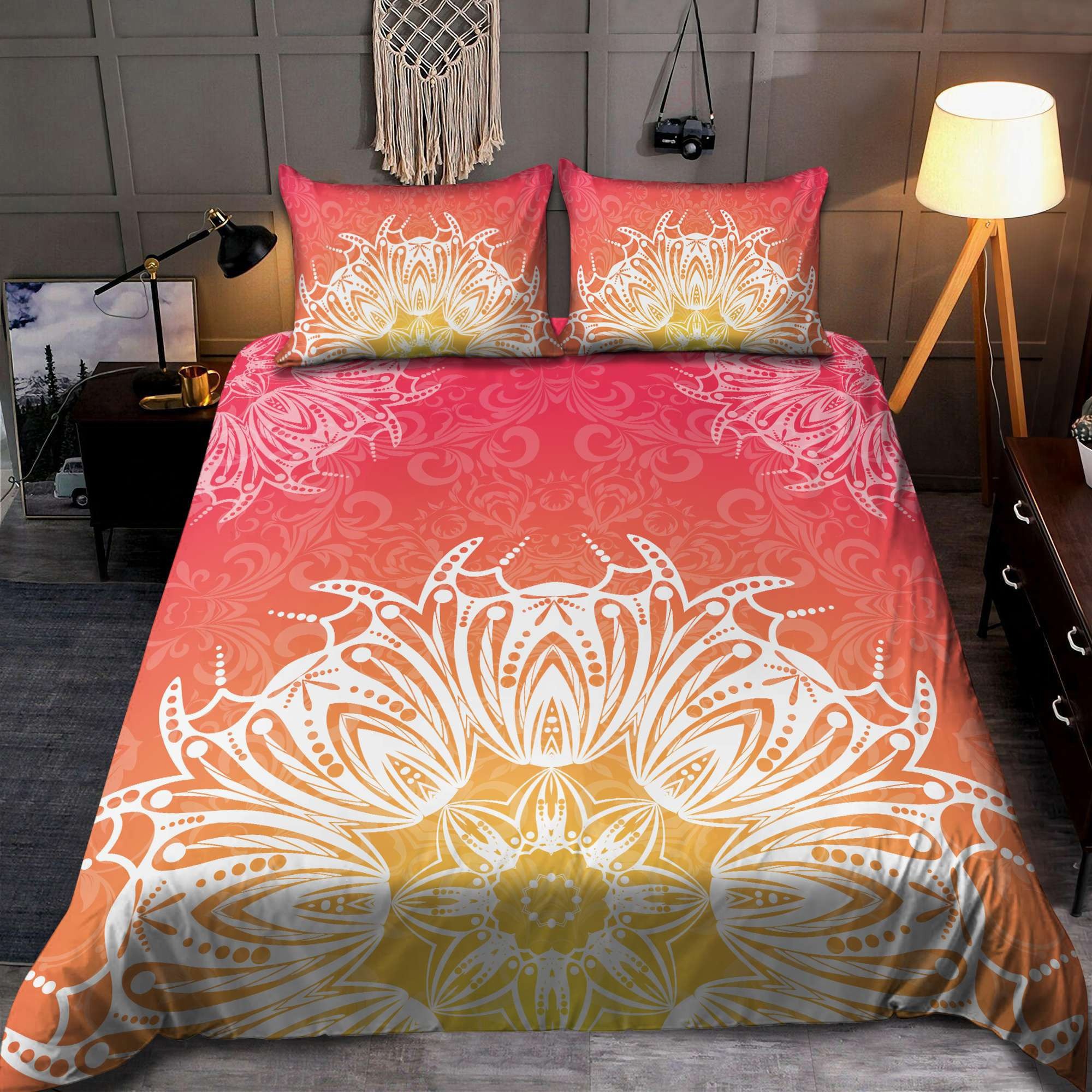 Mandala bedding set