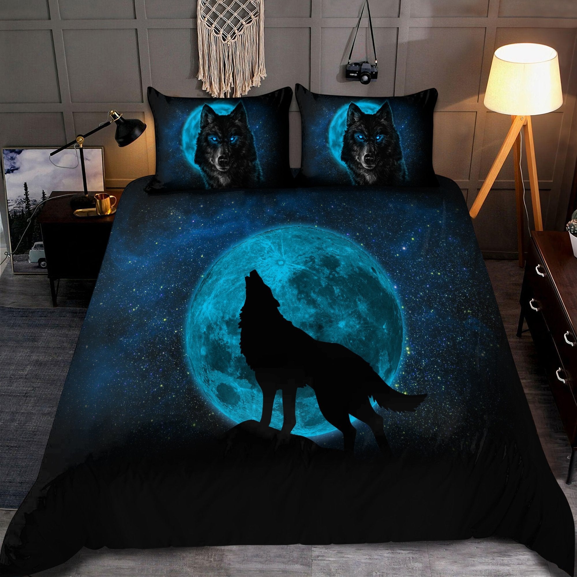 Wolf bedding set