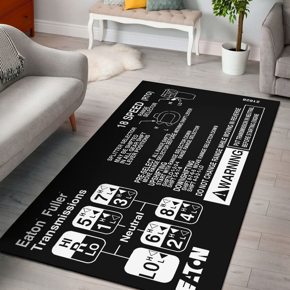 Trucker rug eaton fuller transmissions rug
