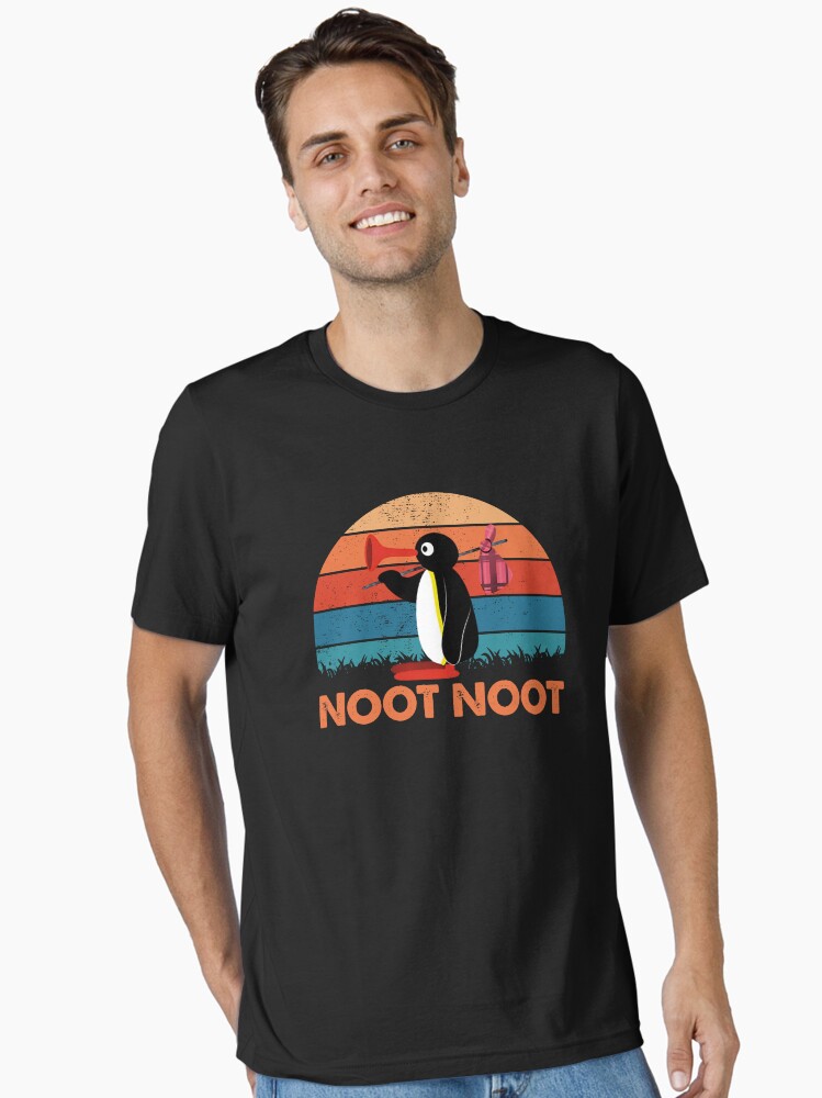 Noot Noot Pingu - Retro Vintage Animal Cute Essential T-Shirt