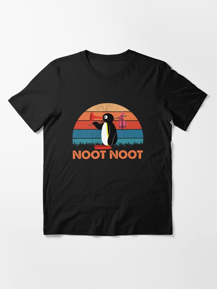 Noot Noot Pingu - Retro Vintage Animal Cute Essential T-Shirt