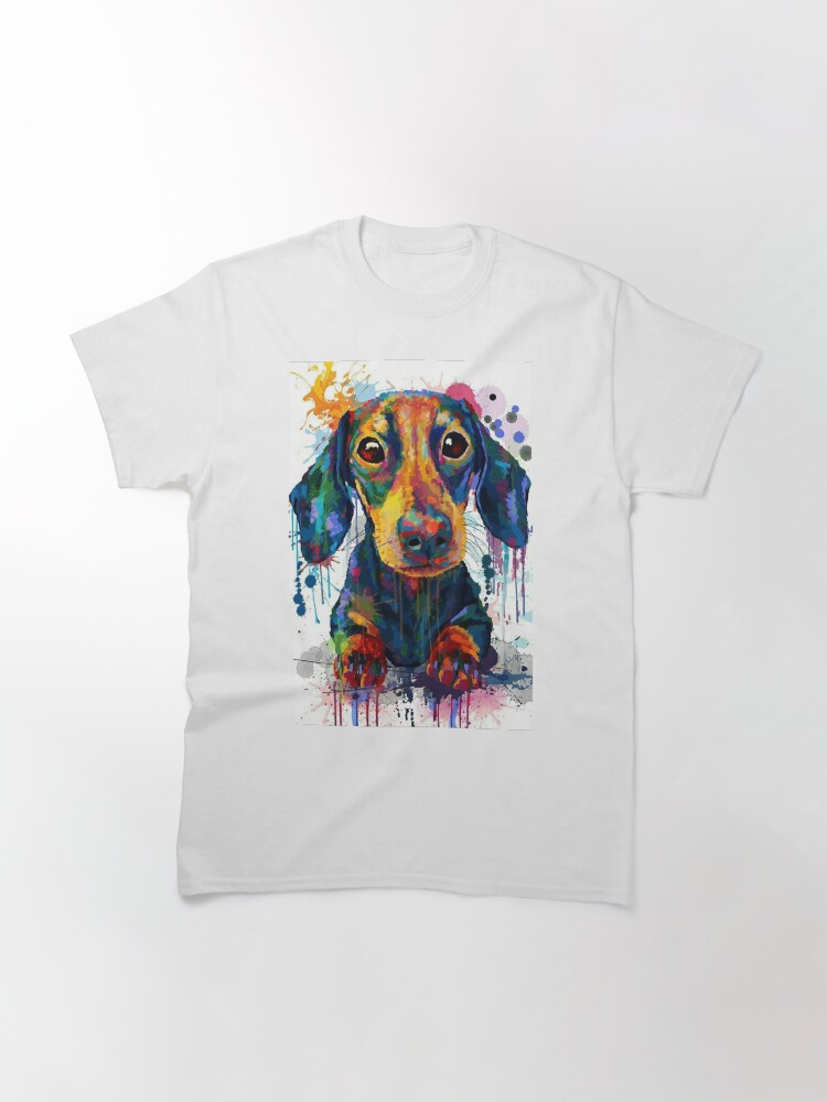 Dachshund Dog Art Classic T-Shirt