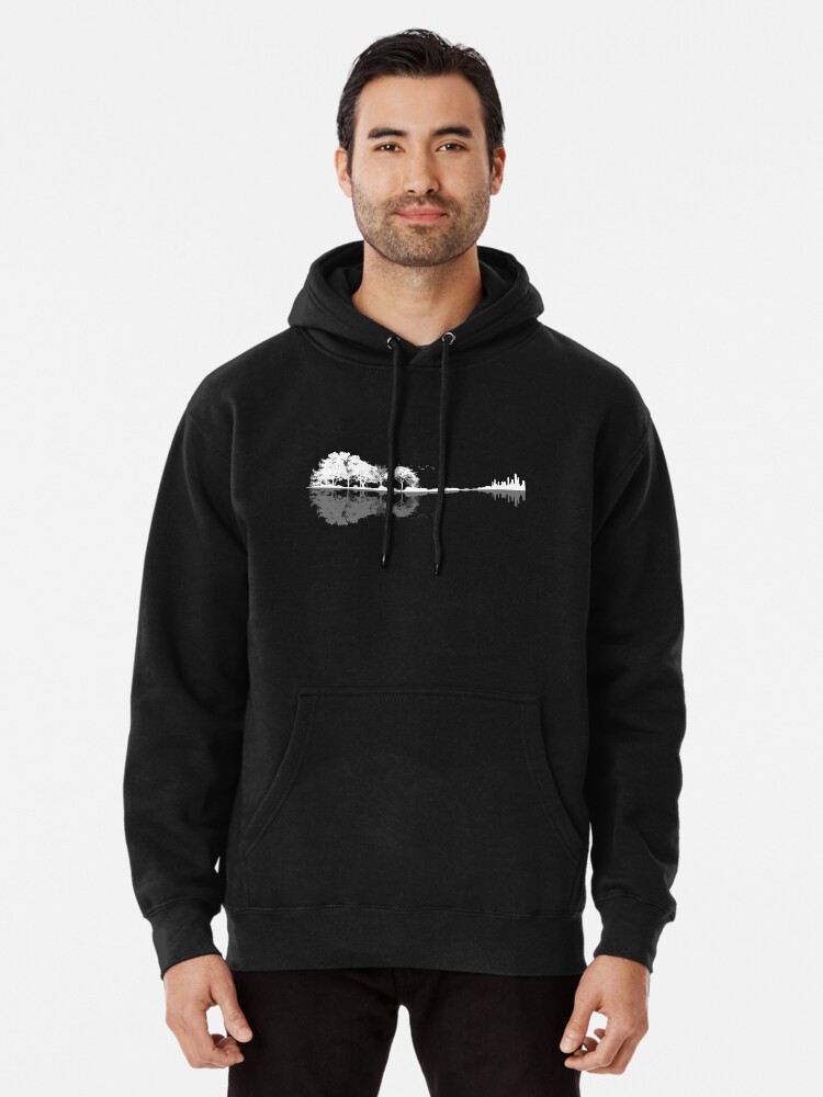 Nature Guitar Pullover Hoodie