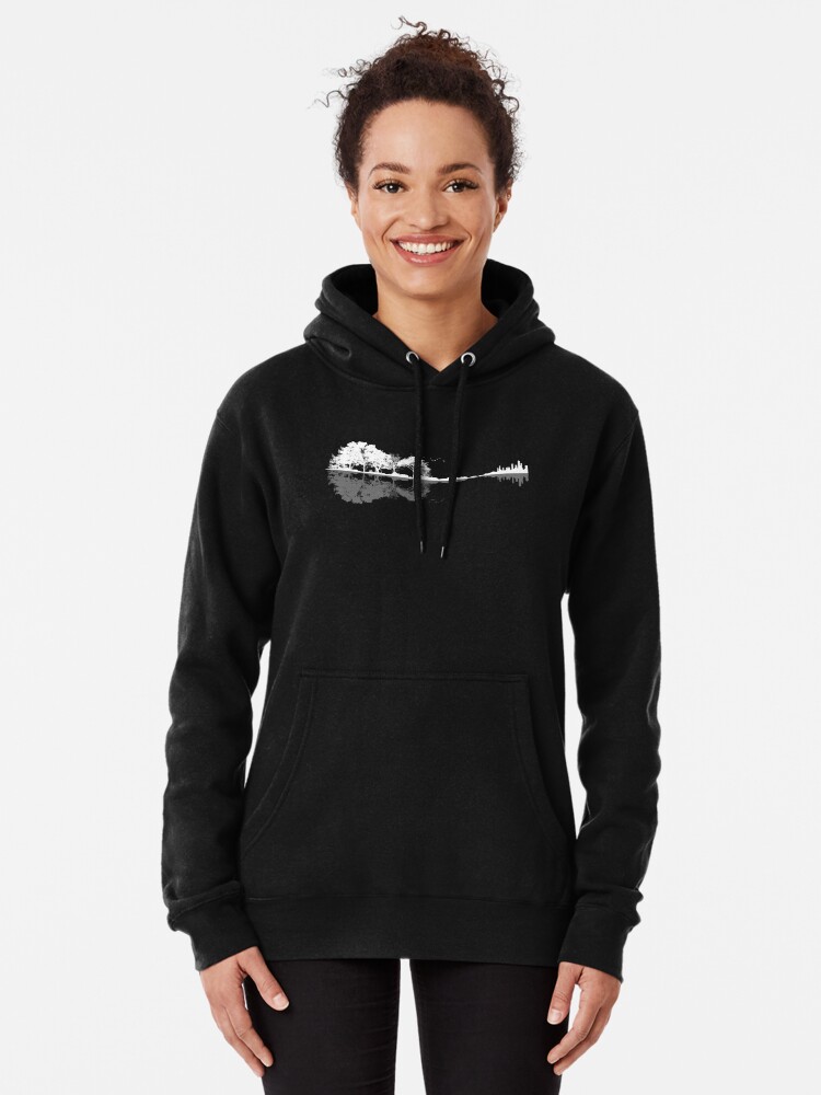 Nature Guitar Pullover Hoodie