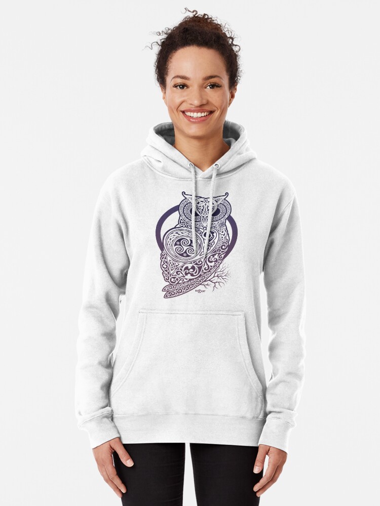 CELTIC OWL Pullover Hoodie