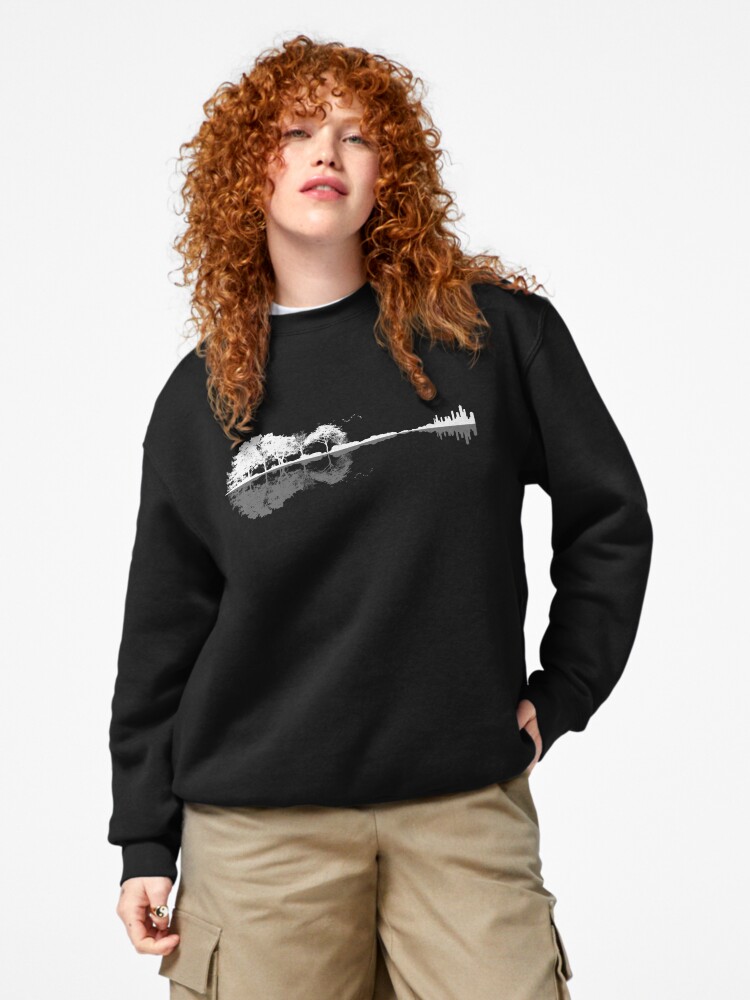Nature Guitar Pullover Sweatshirt