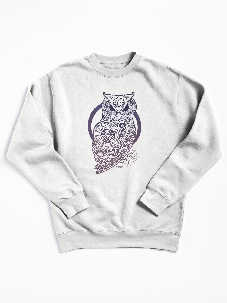 CELTIC OWL Pullover Sweatshirt
