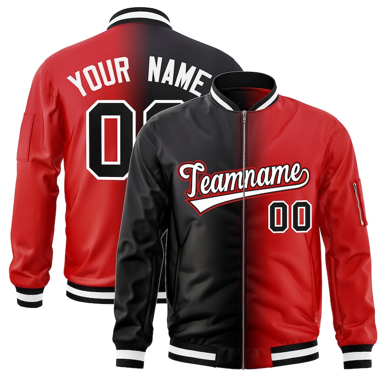 Custom Stitched Varsity Bomber Jacket