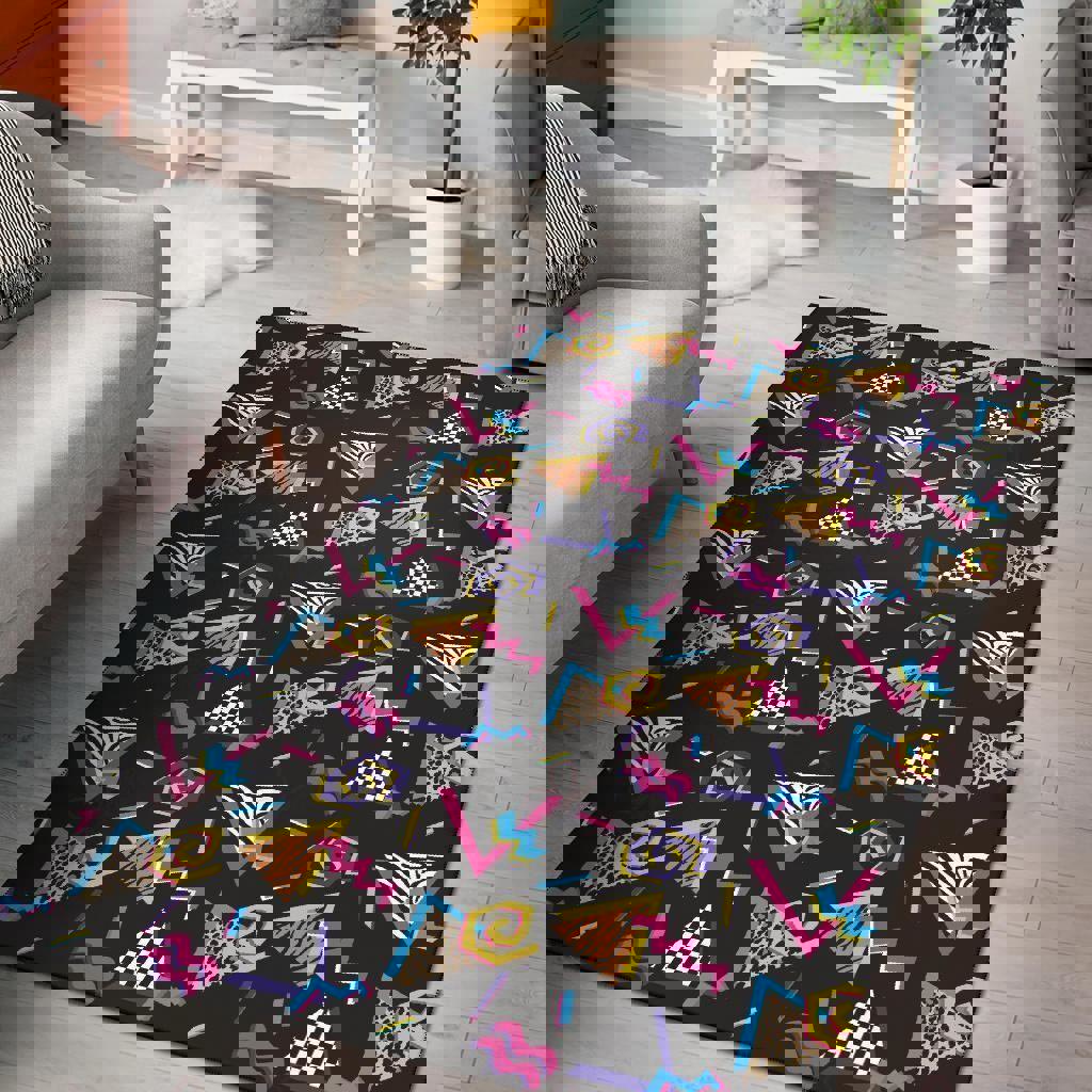 80s pattern 3 rug