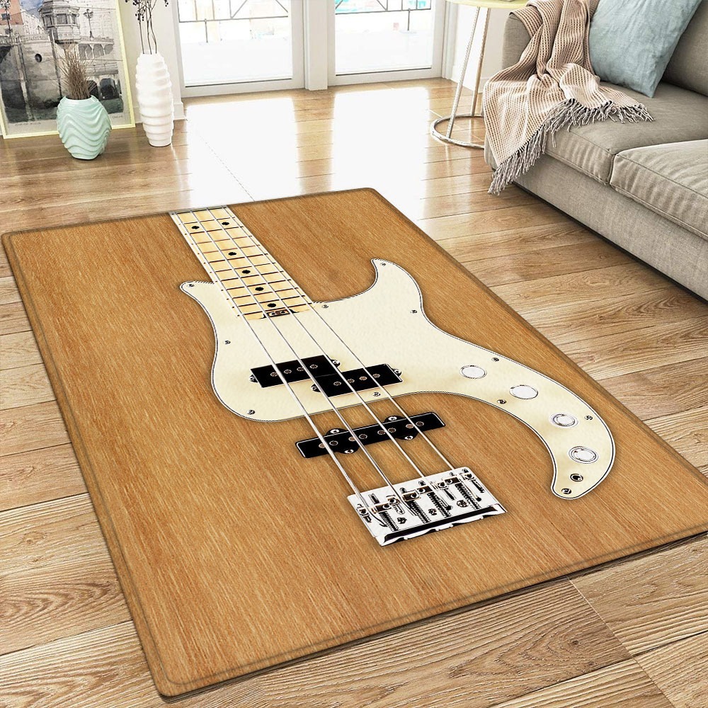 Bass guitar rug for the love of bass