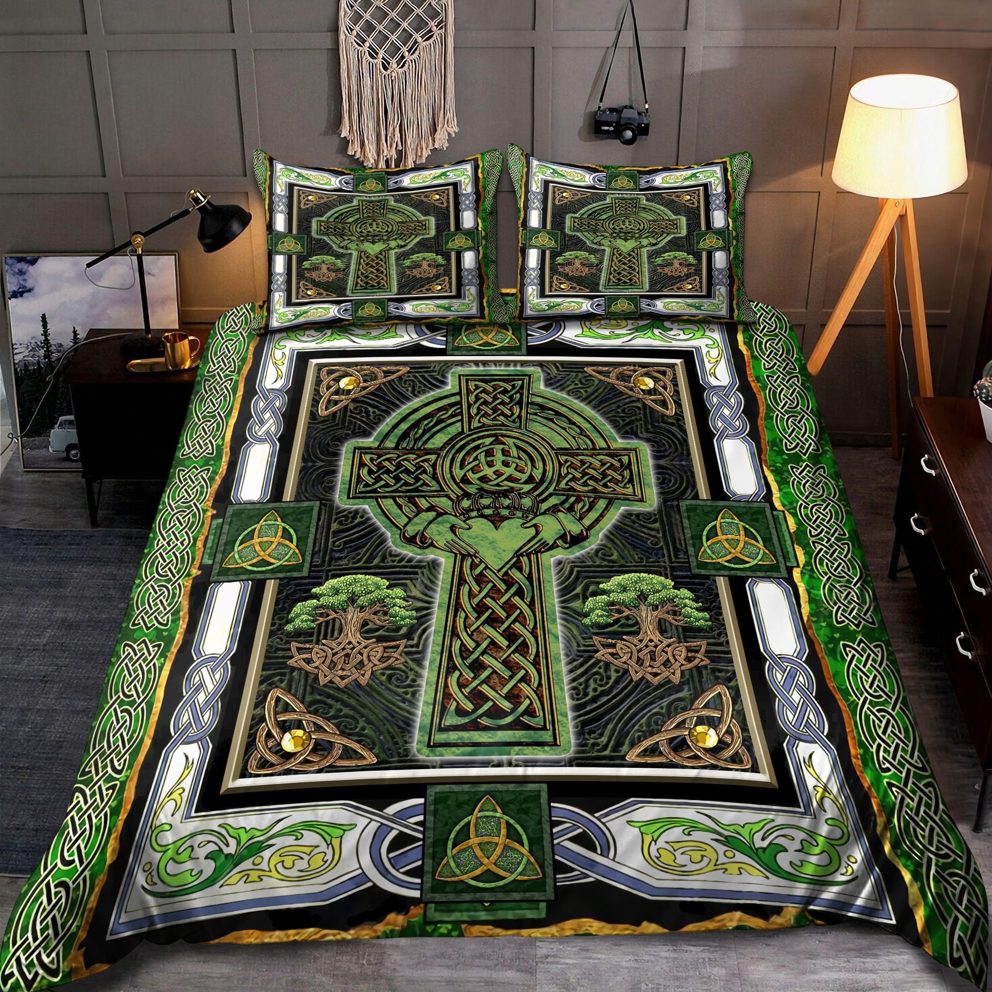 Irish bedding set tree of life
