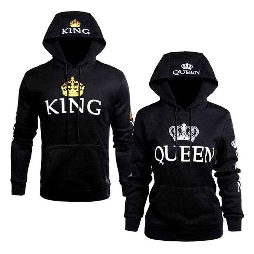 King queen couple hoodie matching