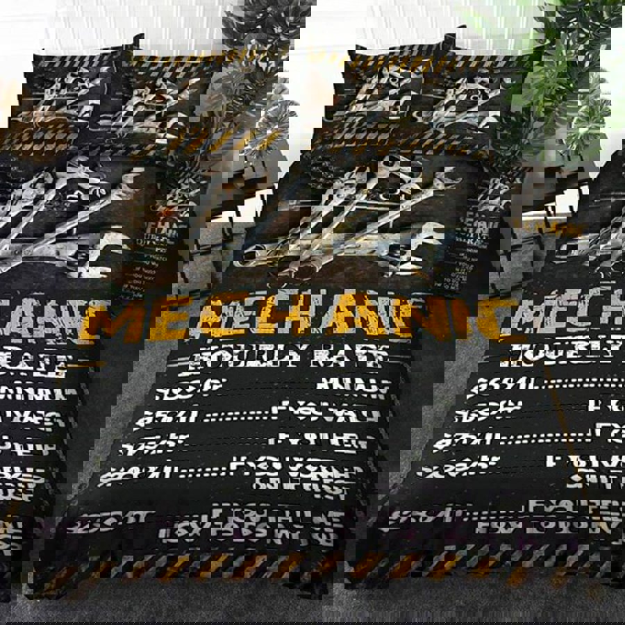 Mechanic bedding set hourly rate