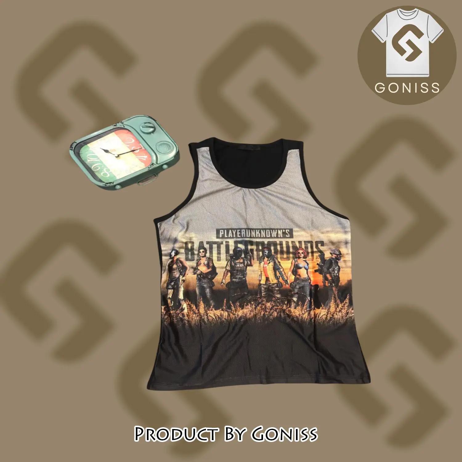 Battle grounds luxury tank top for men gnttfm26210341