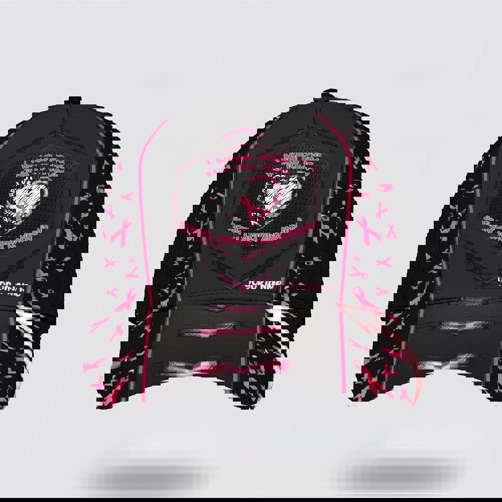 Breast Cancer Baseball Cap, Custom Baseball Cap,&Hellip;