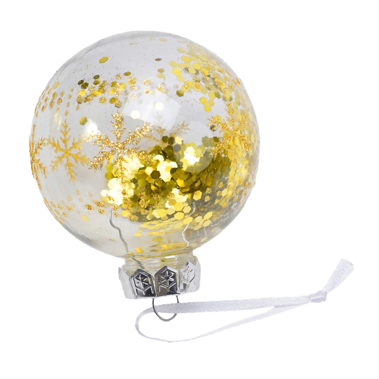 9PCS 8cm Christmas Ball Ornaments Tree Decorations For Holiday Wedding Party For Decoration Hanging Decor