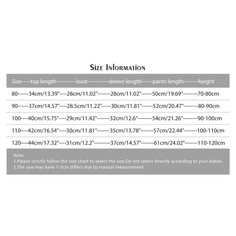 Christmas Children's Pajamas Set Boys Girls Letters Long-sleeved  Striped Sleepwear Sets Kids Baby Cotton Pyjamas Homewear Suit