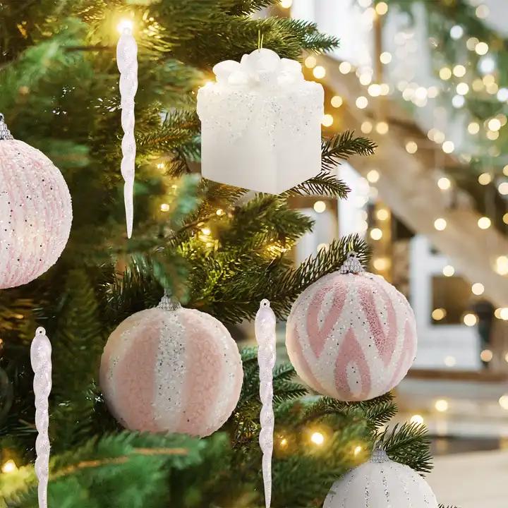 New model Christmas Ornament Balls  nice model  Home Holiday Decoration baubles 8cm