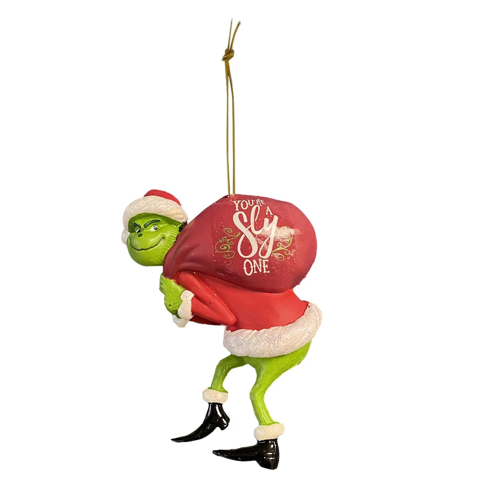 Stole Christmas Acrylic Pendant Christmas Tree Decoration 1pc Christmas Decoration  Christmas With Present Christmas Ornament