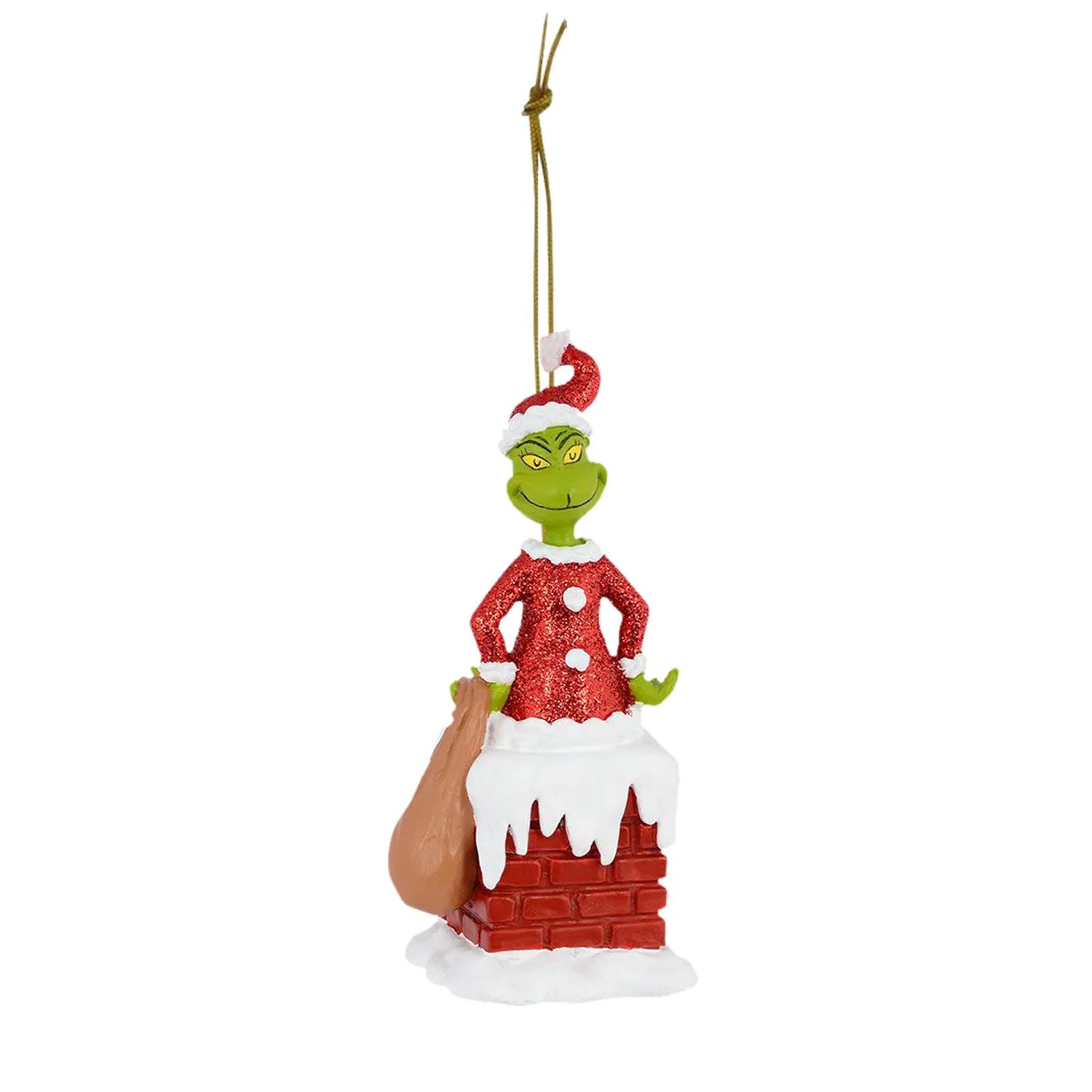Stole Christmas Acrylic Pendant Christmas Tree Decoration 1pc Christmas Decoration  Christmas With Present Christmas Ornament