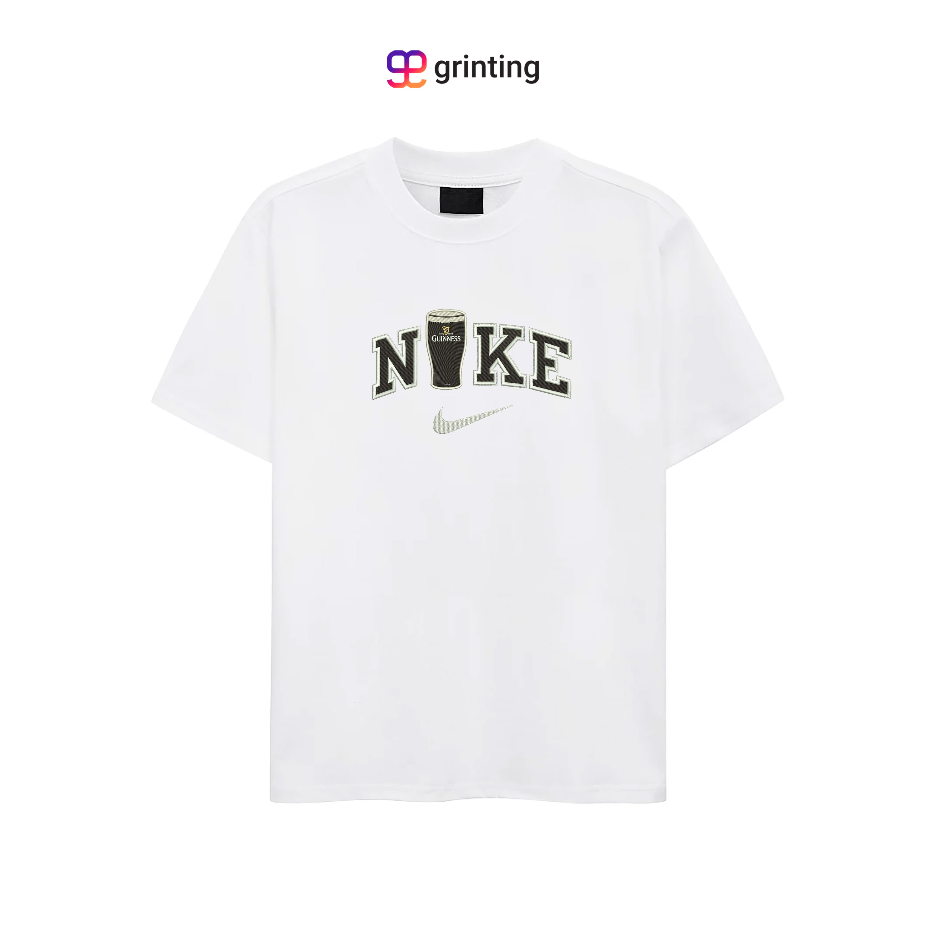 Nike Guinness Embroidered Sweatshirt & Shirt – Premium Comfort and Style