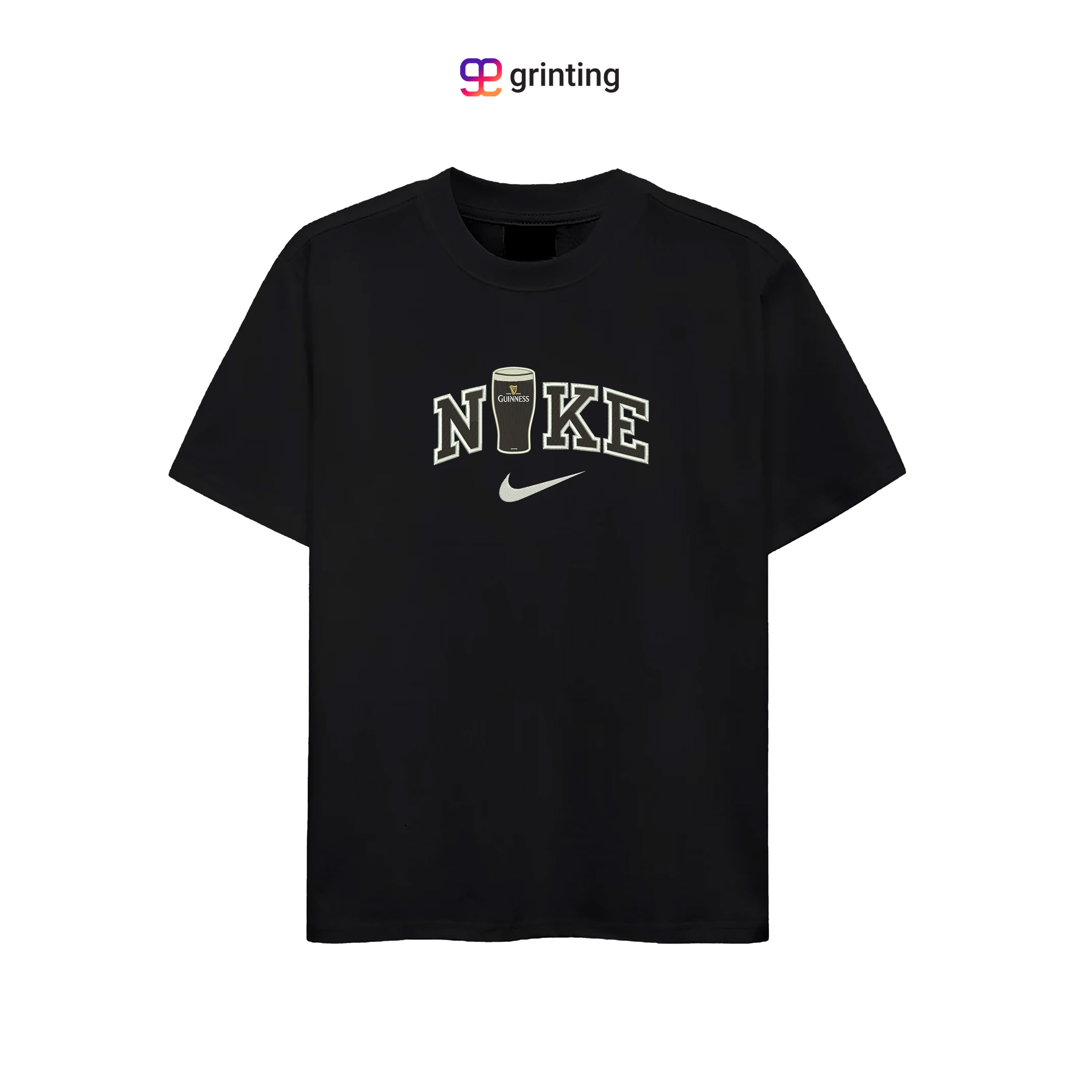 Nike Guinness Embroidered Sweatshirt & Shirt – Premium Comfort and Style