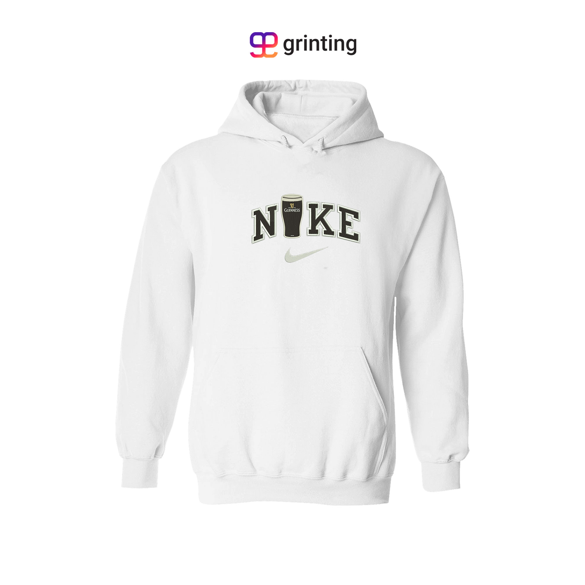 Nike Guinness Embroidered Sweatshirt & Shirt – Premium Comfort and Style