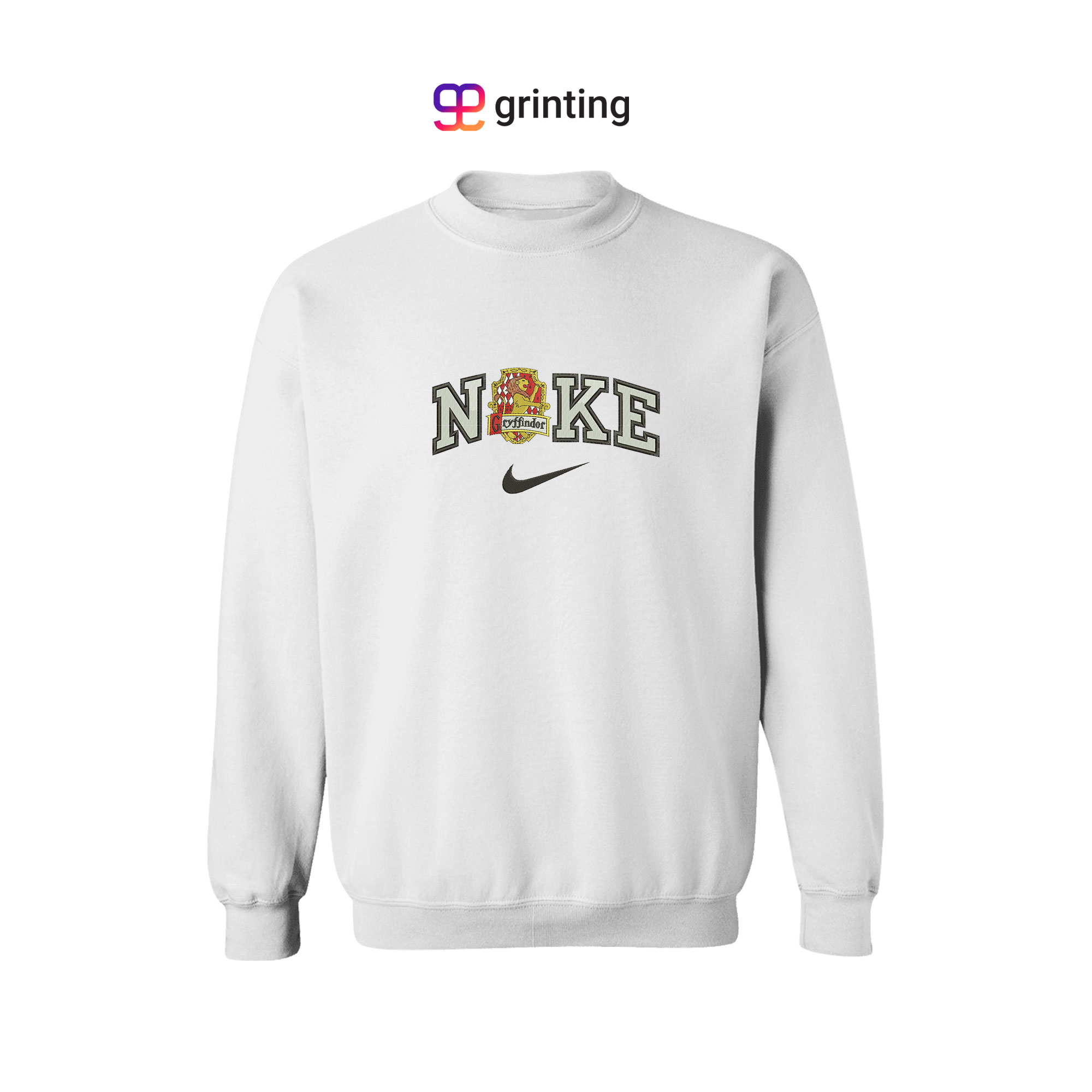 Nike Gryffindor Embroidered Sweatshirt & Shirt – Premium Comfort and Style