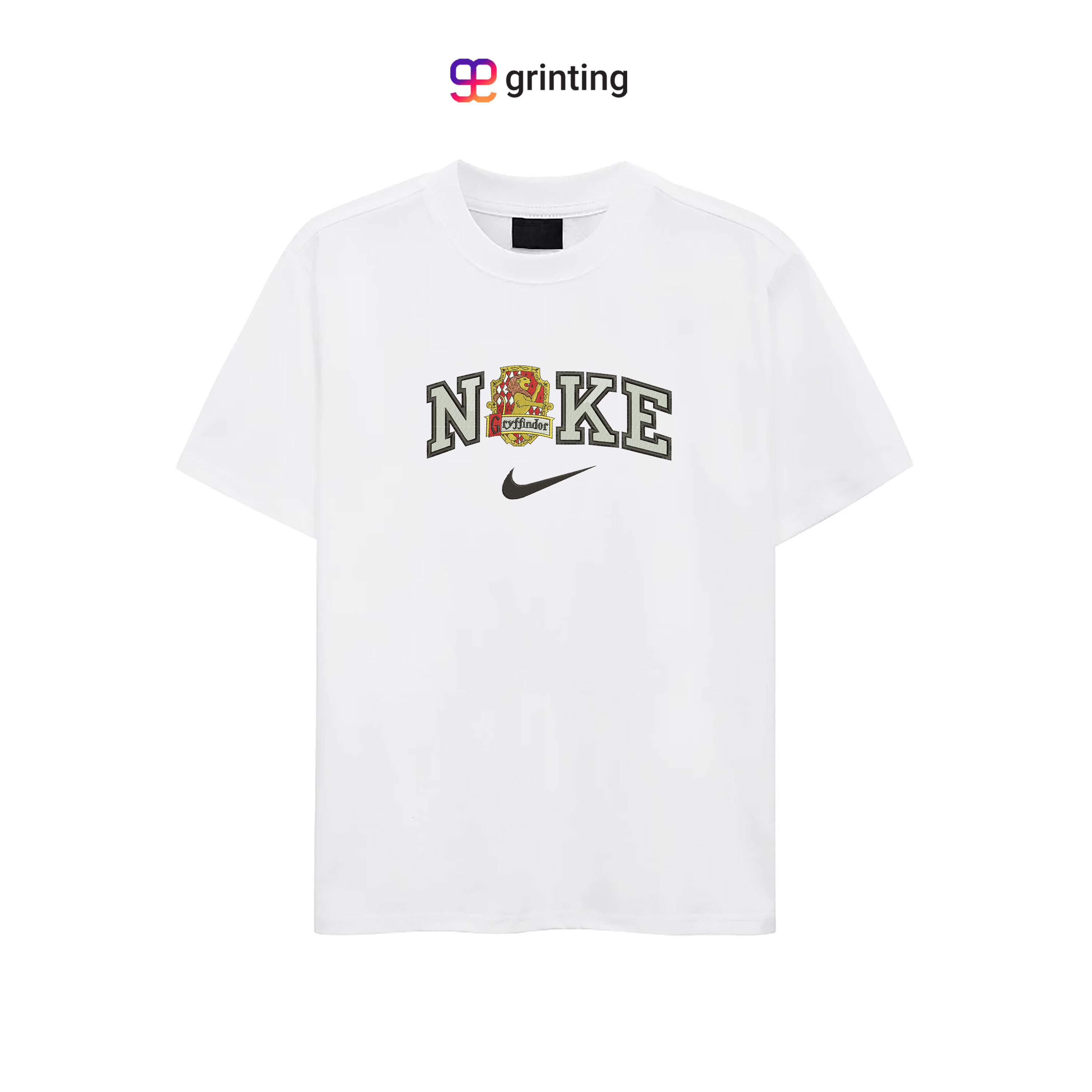Nike Gryffindor Embroidered Sweatshirt & Shirt – Premium Comfort and Style