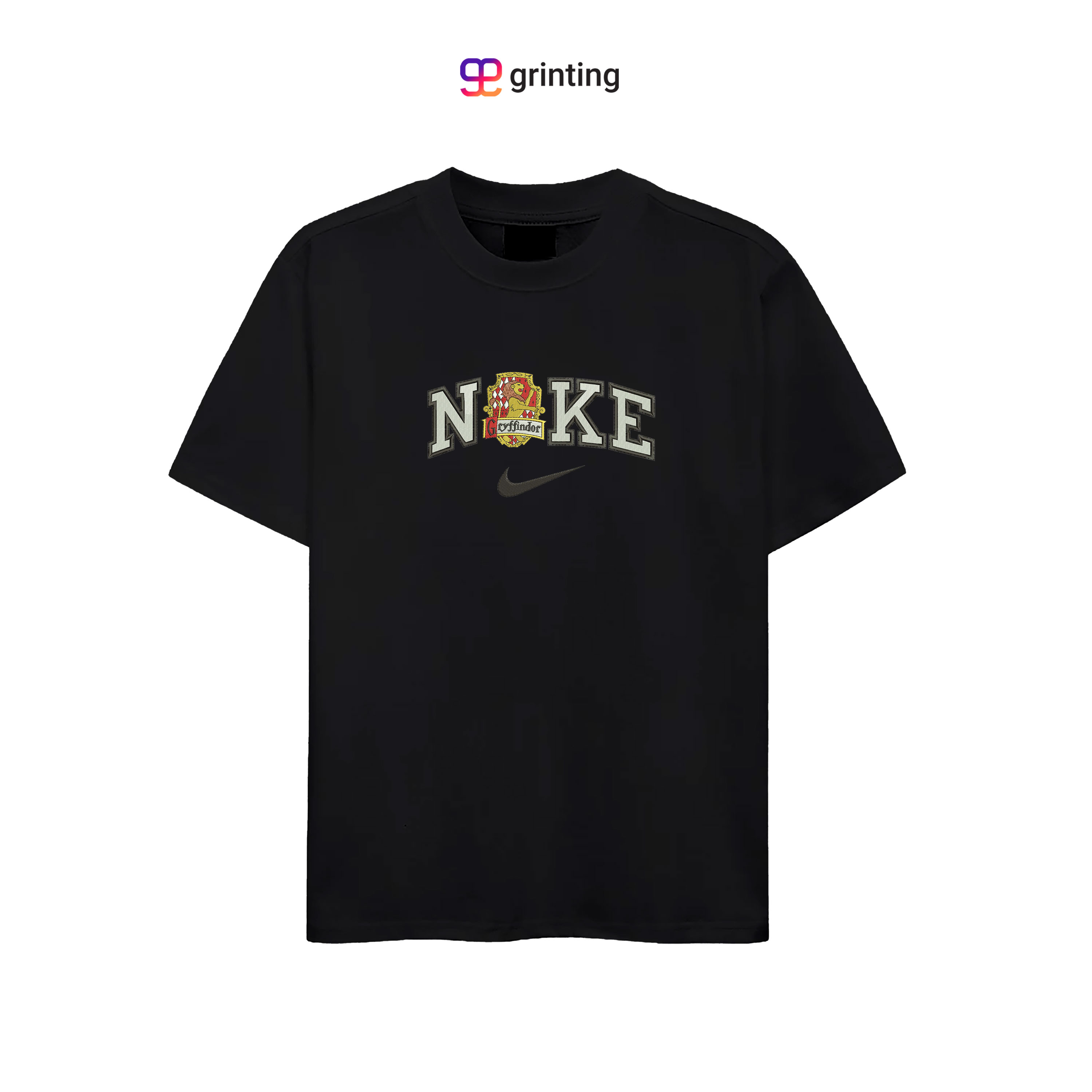 Nike Gryffindor Embroidered Sweatshirt & Shirt – Premium Comfort and Style
